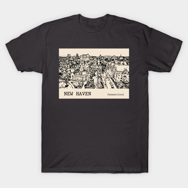 New Haven Connecticut T-Shirt by Lakeric